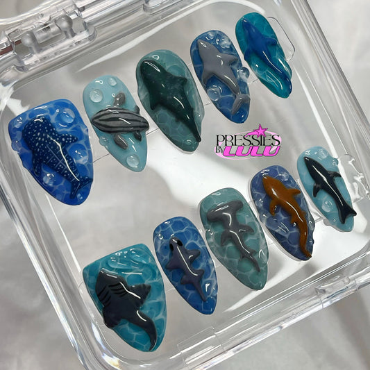 Shark ocean Set
