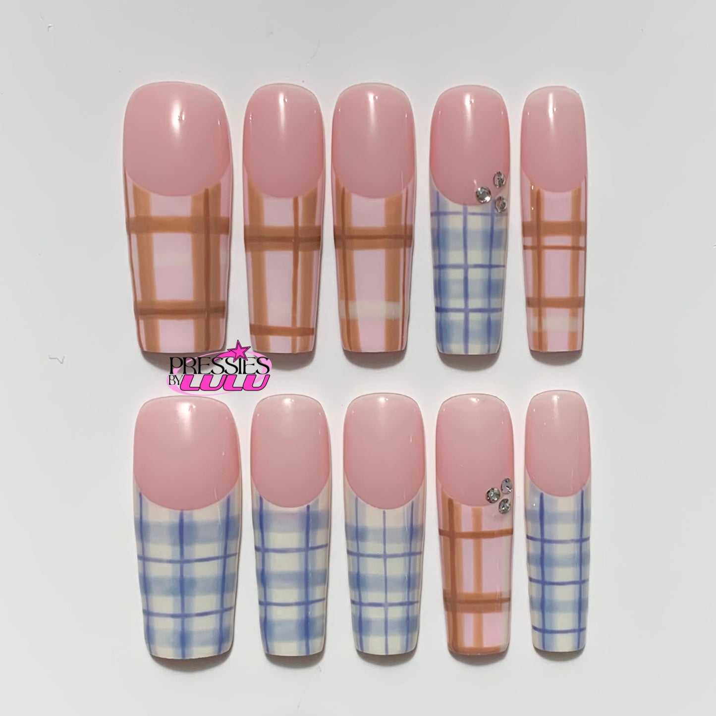 Plaid Frenchie Set