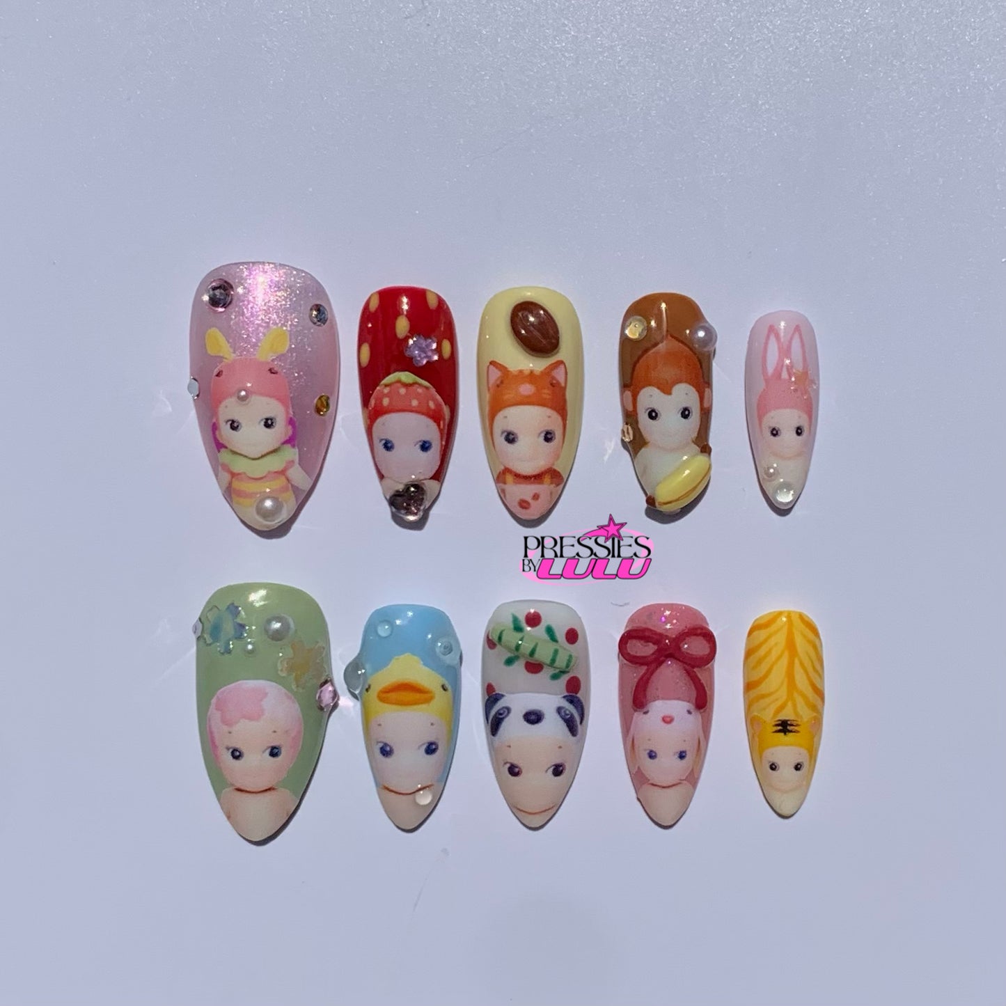 Rainbow Angels Set