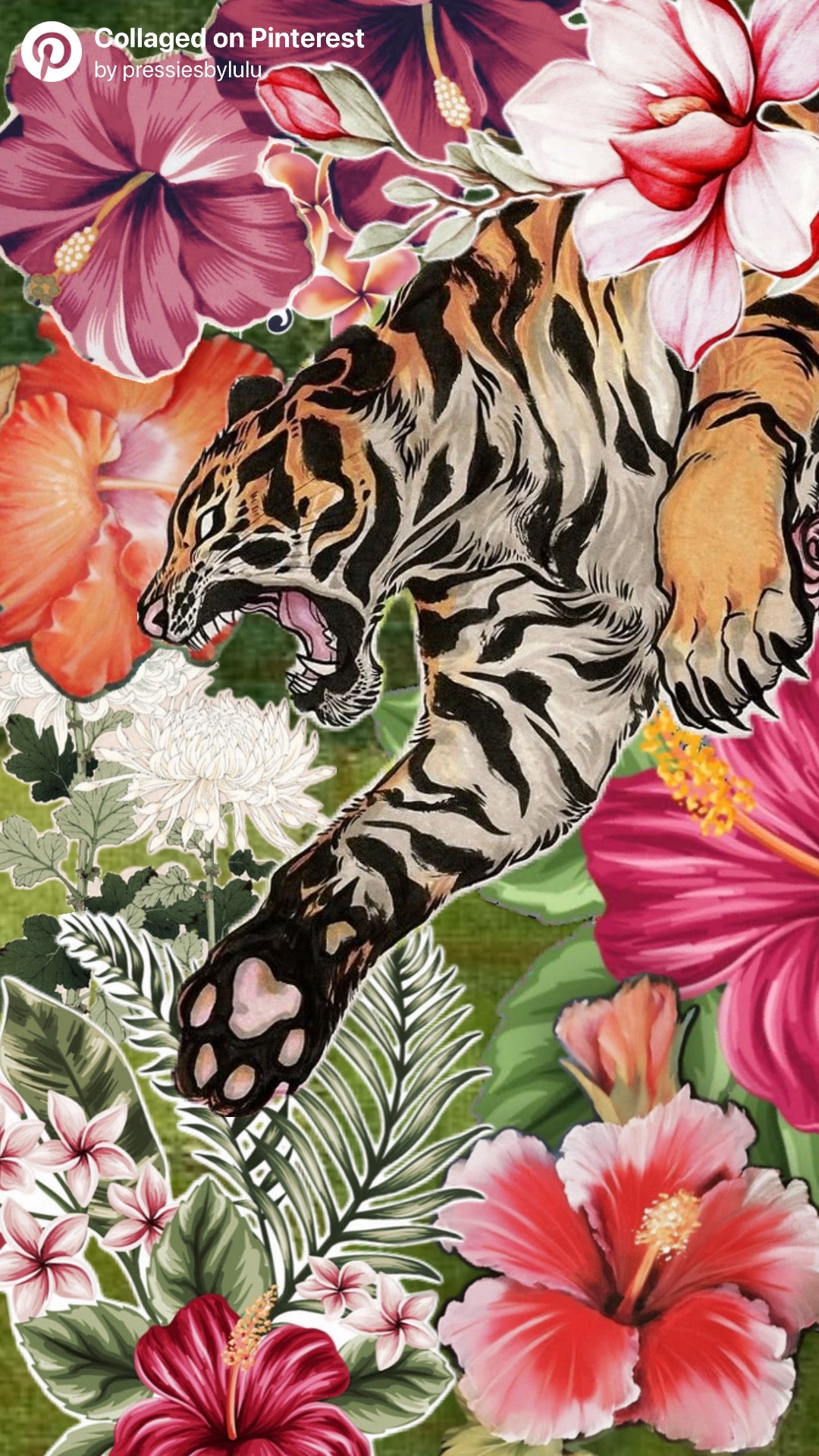 Flower Tiger Set