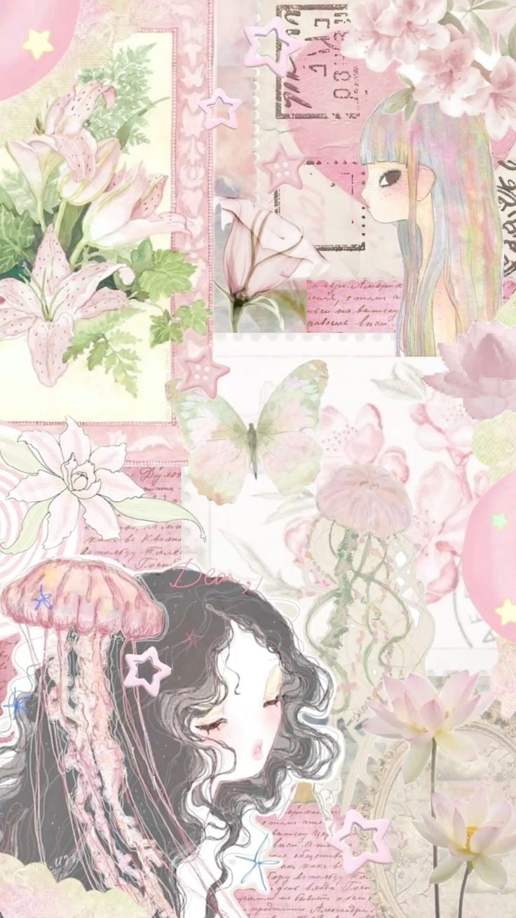 Rosy Prints Set