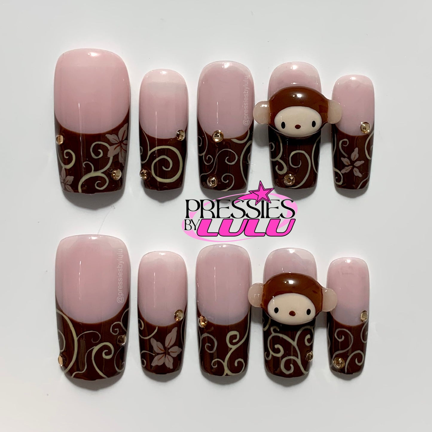 Swirly Monkey Set