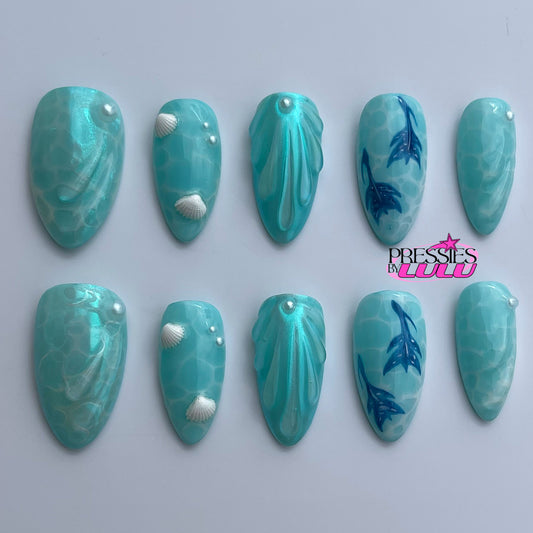 Avatar Ilu Water Nails
