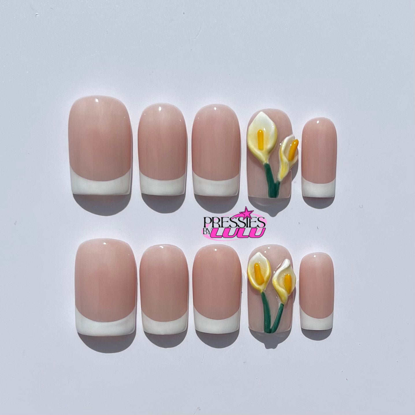 Cala Lily Wedding Frenchie Set