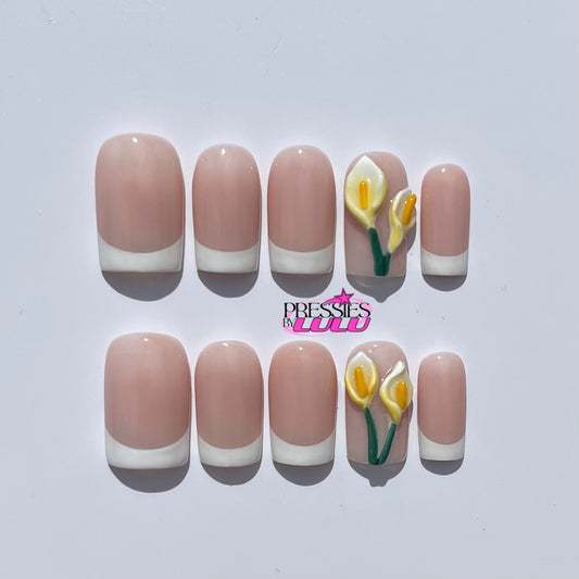 Cala Lily Wedding Frenchie Set