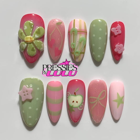 Rosy Trinket Set