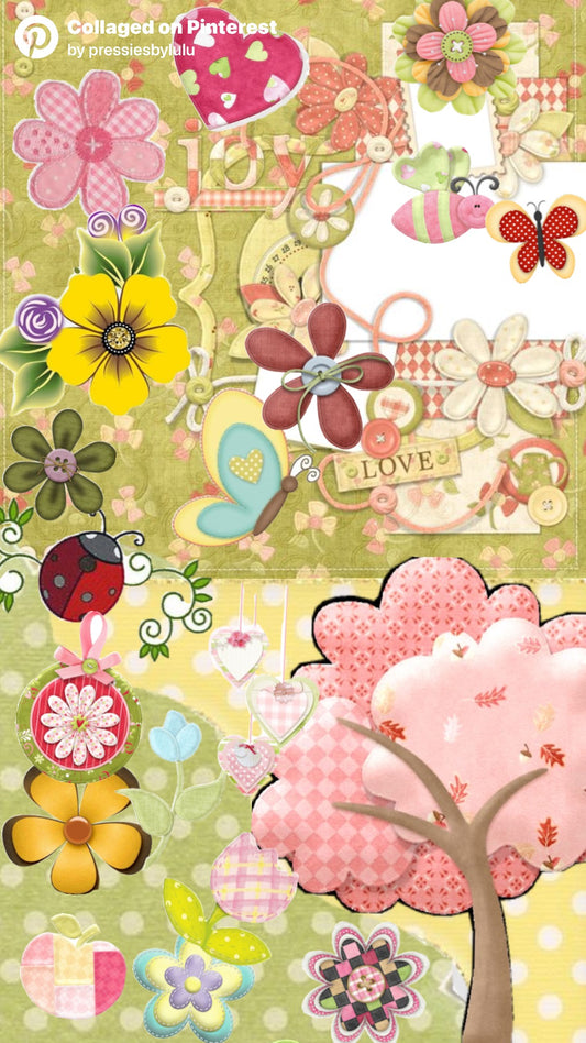 Scrapbook Garden Set
